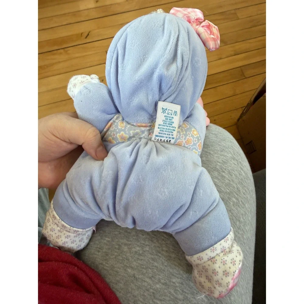 Vintage‎ Kids Plush Doll Purple 12